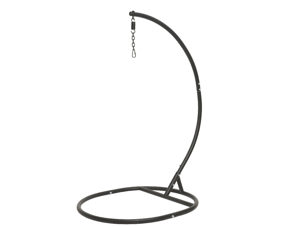 SUPPORTO STANDARD PER POLTRONA SOSPESA A UOVO 105X186CM NERO