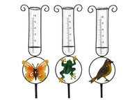 PLUVIOMETRO MISURATORE DI PIOGGIA 33CM ASSORTITO