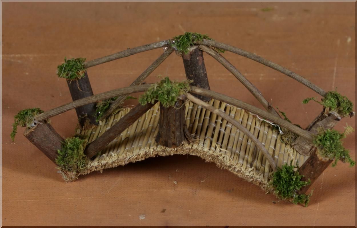 PONTE IN LEGNO 13X4CM