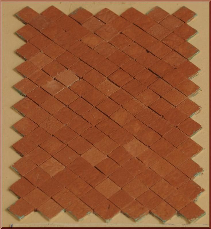 PIASTRELLE QUADRATE IN RESINA MM 10X10 SET 100 PZ