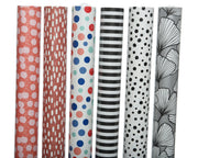 ROTOLO 1PZ CARTA REGALO 200X70CM DOTS ASSORTITO