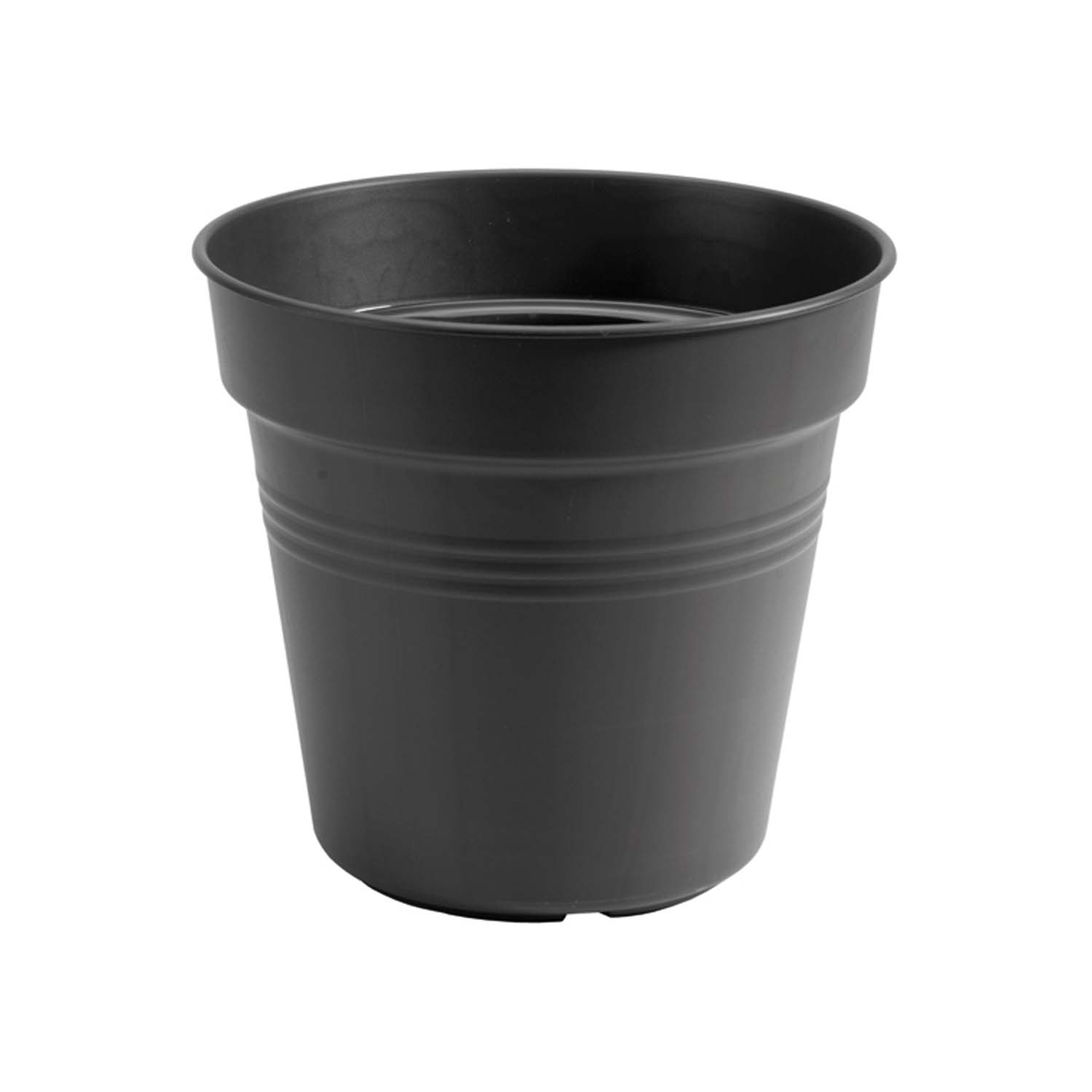 VASO GREEN BASICS GROWPOT 21CM LIVING BLACK