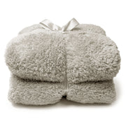 COPERTA PLAID TEDDY 150X200CM GRIGIA