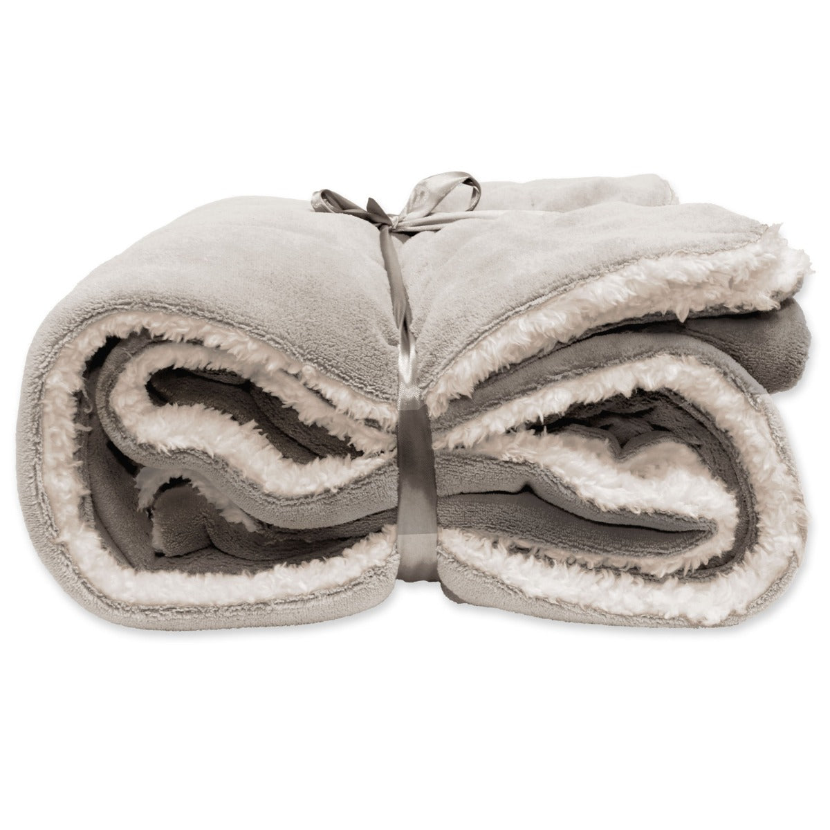 COPERTA PLAID LARS 150X200CM GRIGIO CHIARO