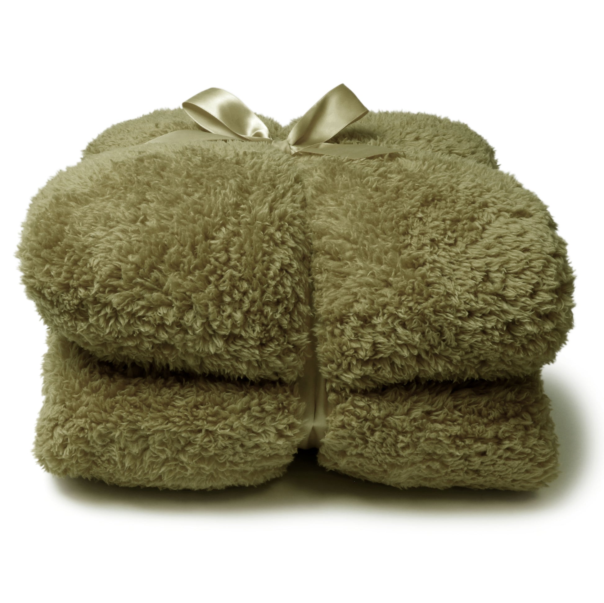 COPERTA PLAID TEDDY 150X200CM VERDE MUSCHIO
