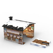 TETTOIA CABINA DELLA FUNIVIA SKY LIFT CON LUCI LED