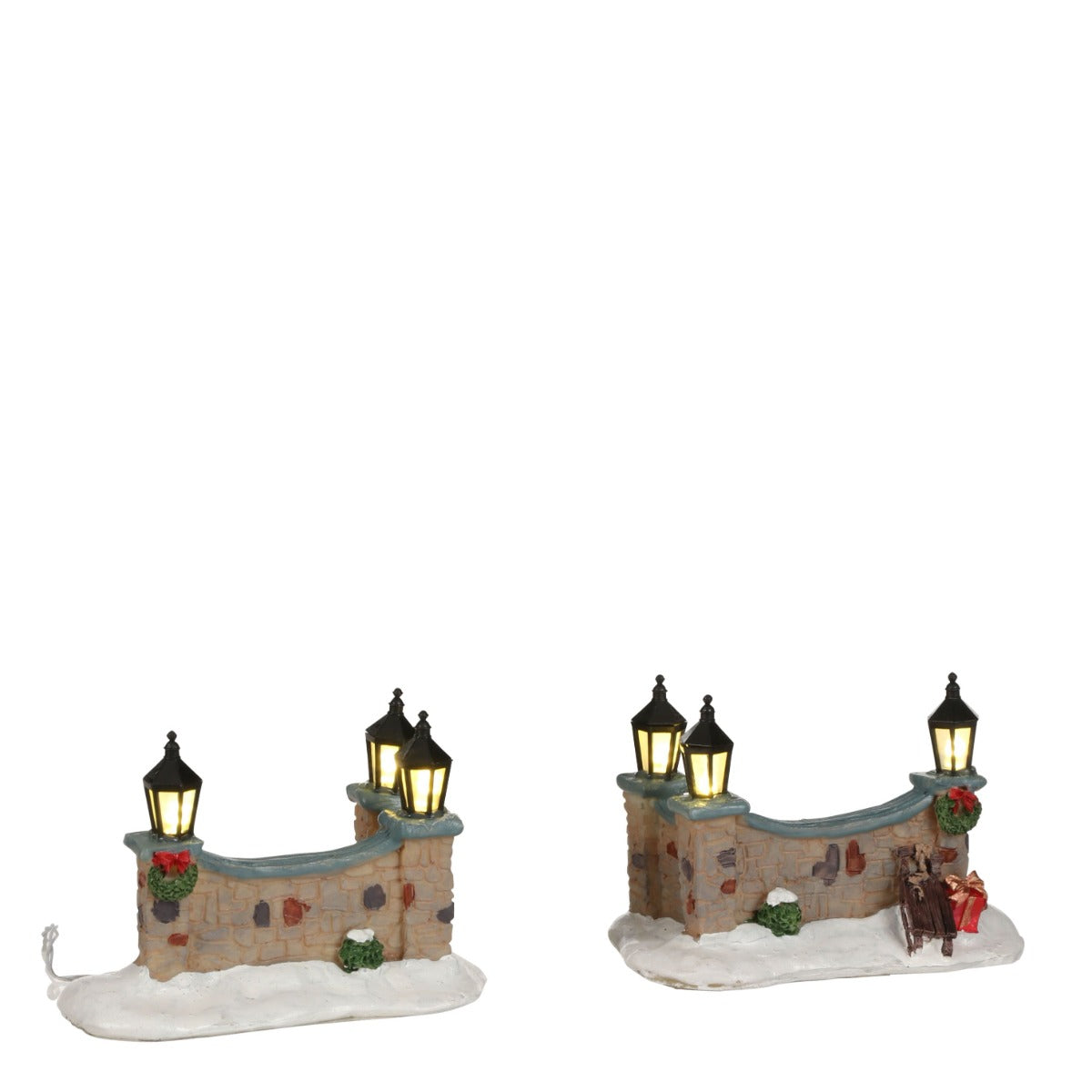 FIGURA RECINTO ILLUMINATO A BATTERIA