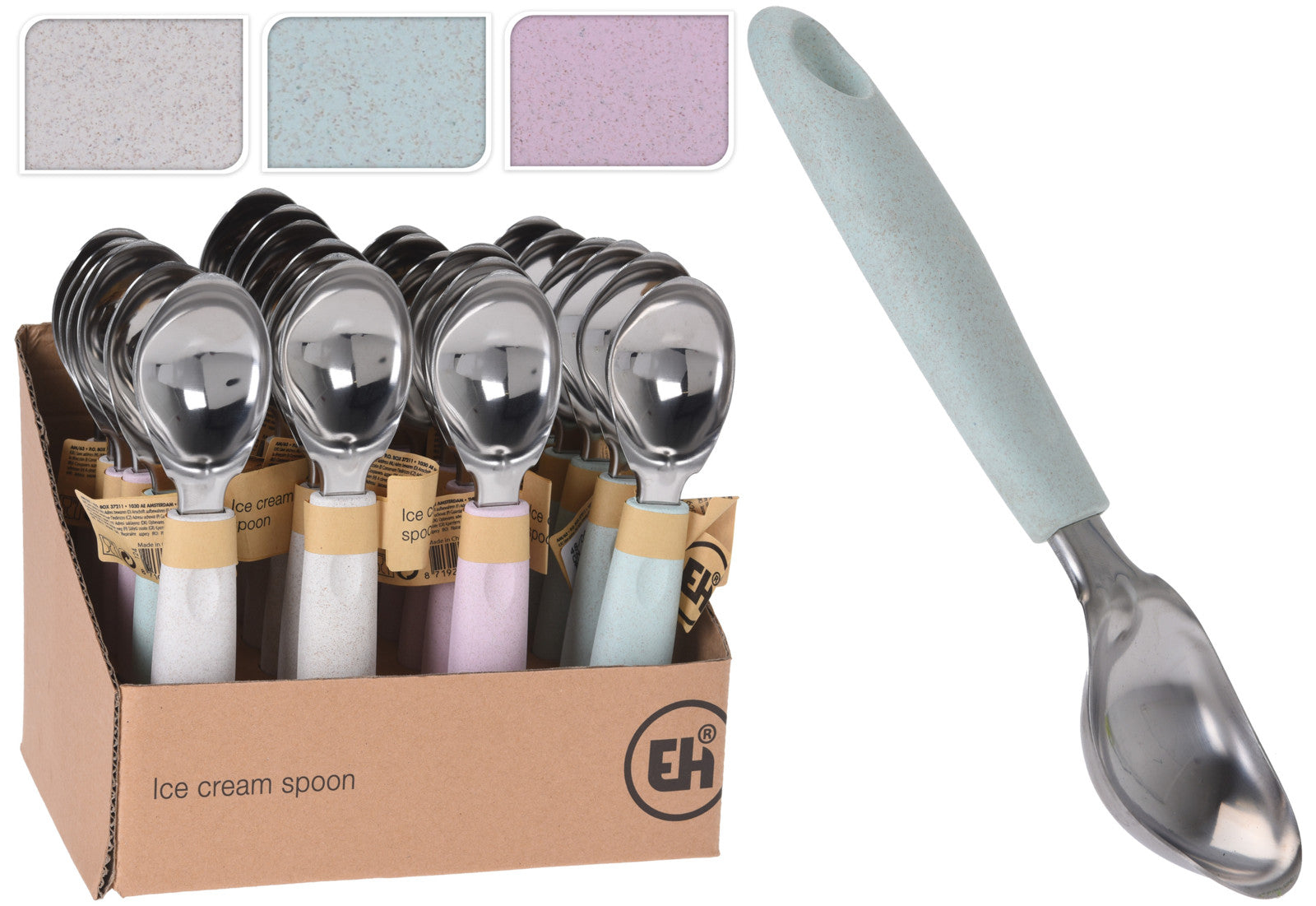 PORZIONATORE DA GELATO 18CM COLORE ASSORTITO