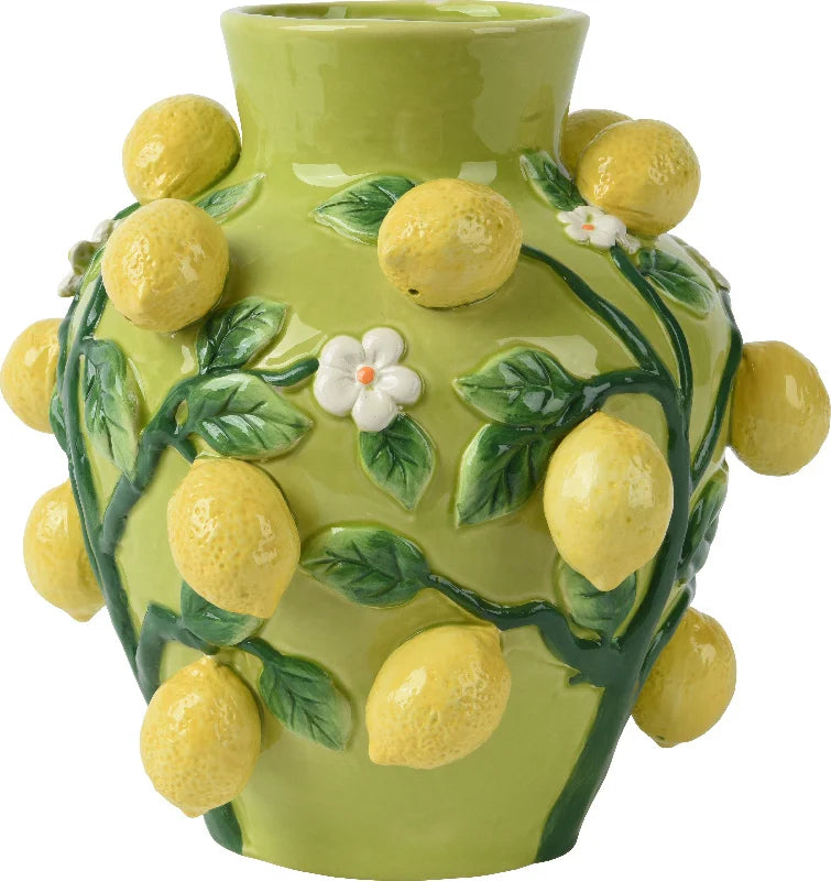 VASO VERDE LIMONI D26 CM