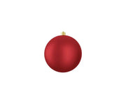 Mica Decorations Pallina di Natale 25 cm, rosso opaco