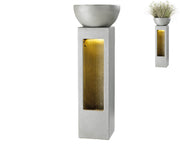 FONTANA GRC  40X113,5CM CON FIORIERA