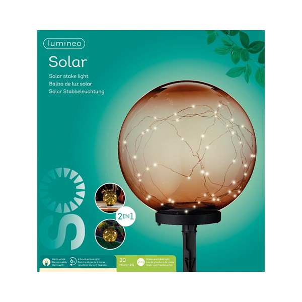LAMPADA SOLARE 30X38CM ABRA