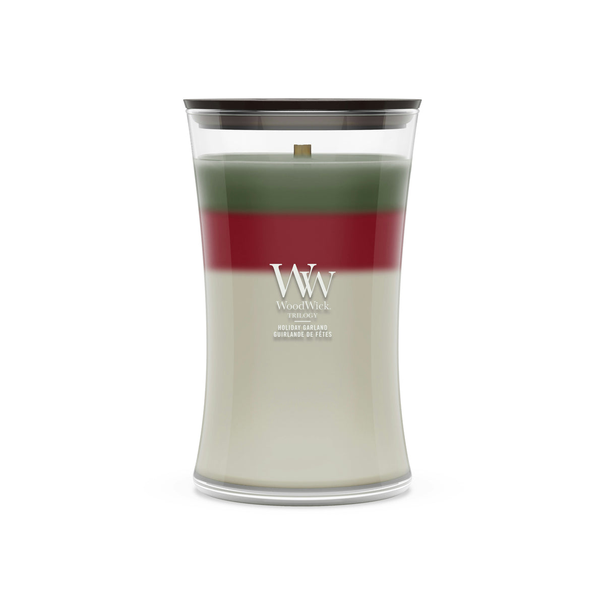 Candela Profumata Grande Trilogy Holiday Garland 610g WoodWick