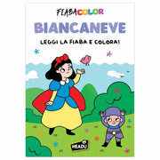 Biancaneve Leggi la Fiaba e Colora 32 pagine HEADU