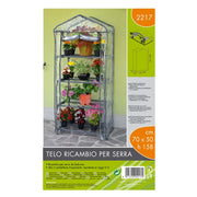 TELO DI RICAMBIO PER SERRA AZALEA 4 RIPIANI GRIGIO