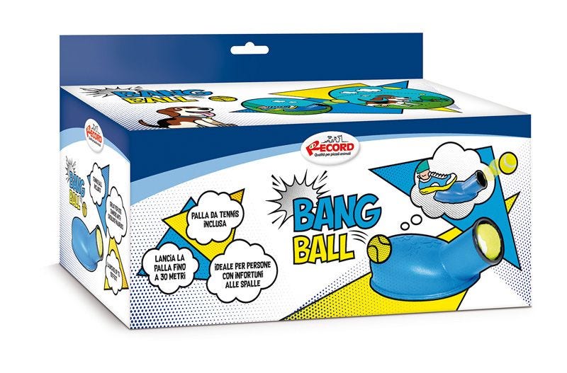 SPARAPALLINE BANG BALL GIOCO PER CANE RECORD