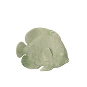 Pesce decorativo in poliresina verde menta Large 29x12x23 cm - immagine 1