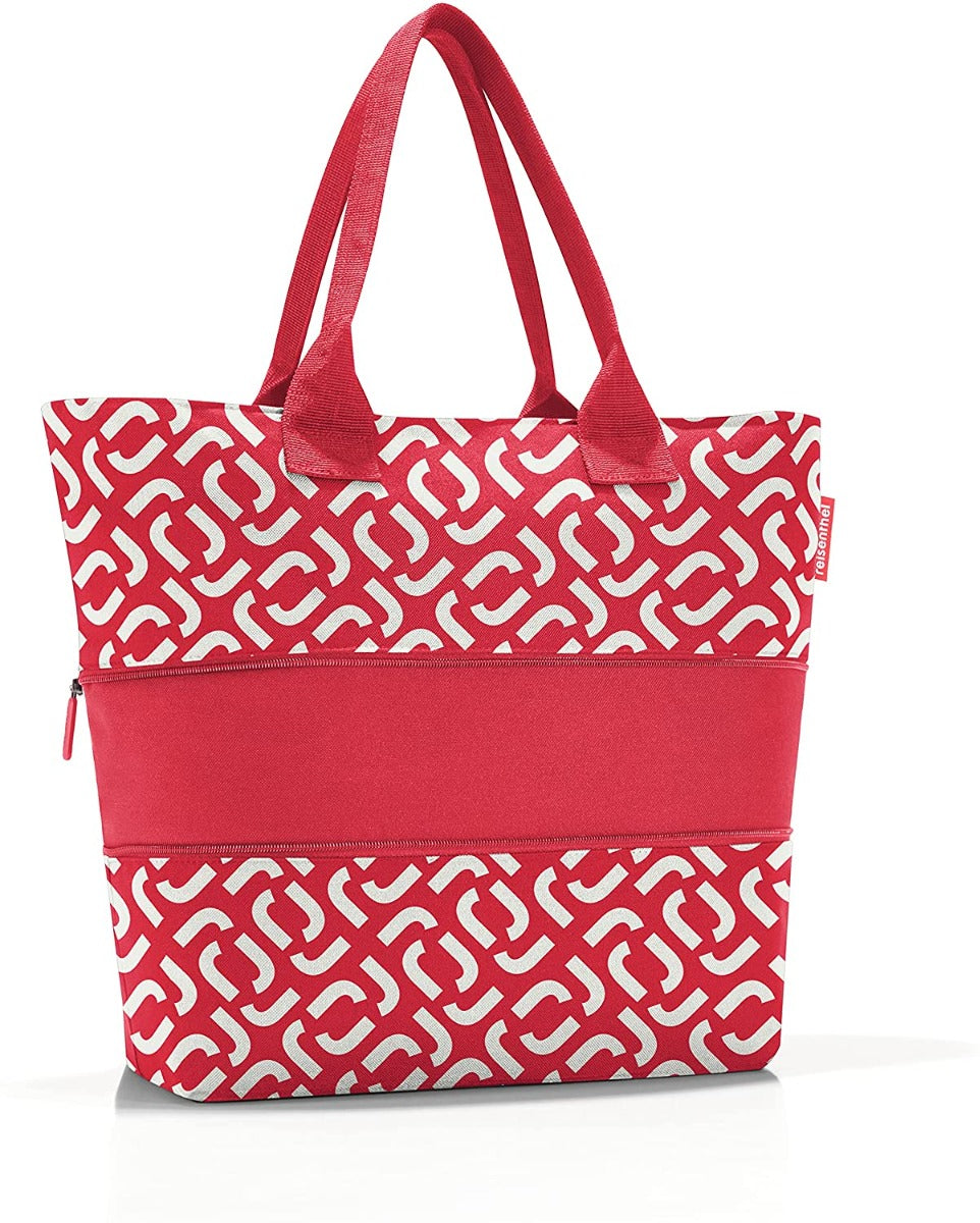 BORSA SHOPPER E1 SIGNATURE RED