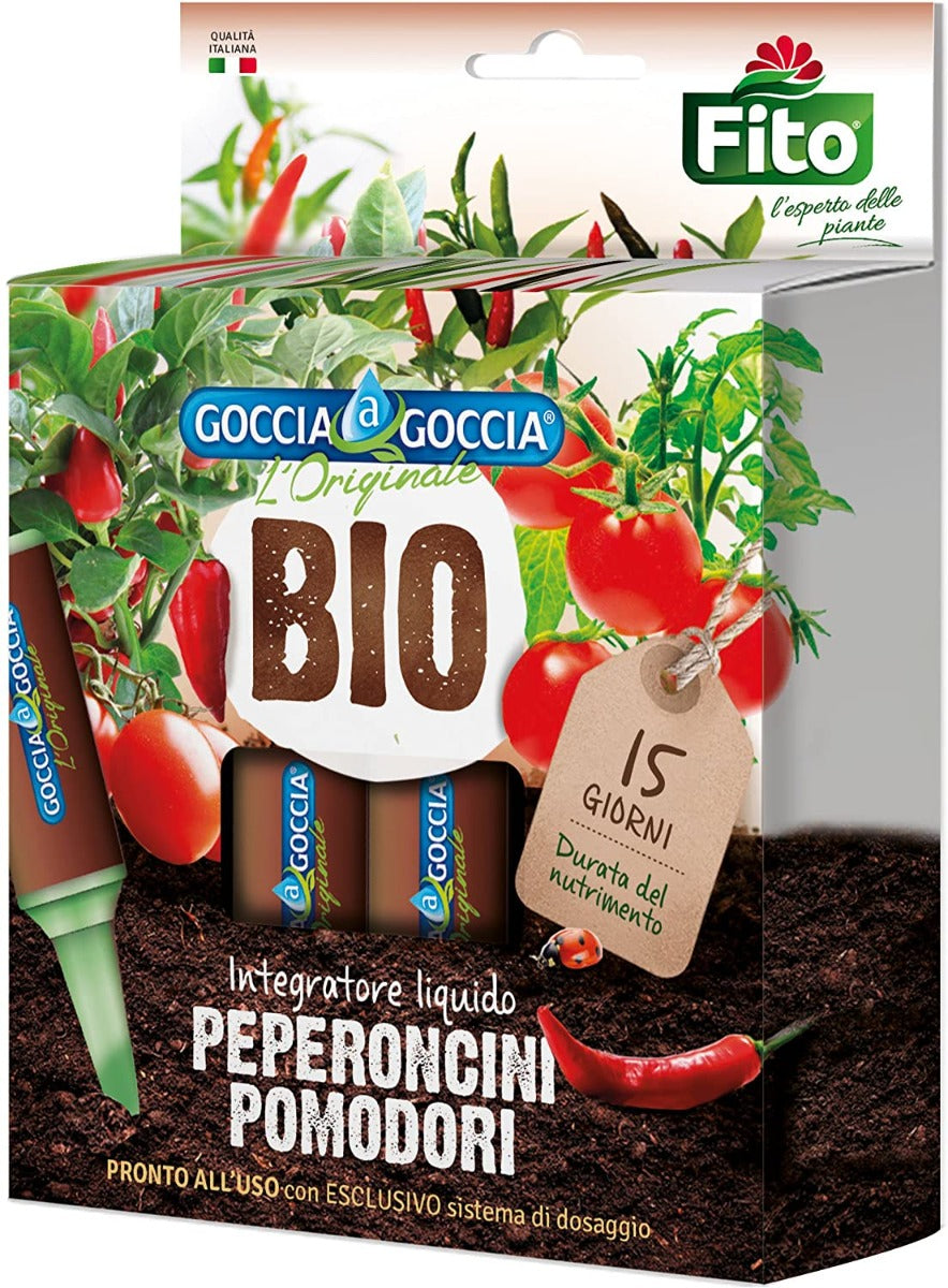 CONCIME INTEGRATORE PER PEPERONCINI E POMODORI 5X32ML