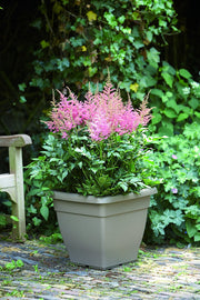 VASO TORINO CAMPANA SQUARE 30CM COLORE A SCELTA