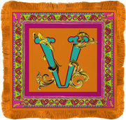 TOVAGLIETTA AMERICANA "V" 38X38CM - ORTIGIA
