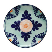 PIATTO PIANO IN MAIOLICA 20CM TEAL
