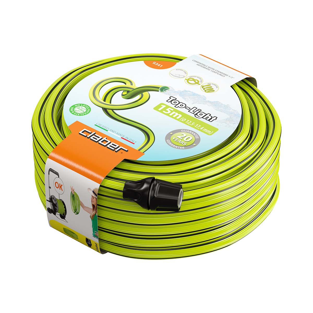 TUBO TOP-LIGHT 15 M 9341 CLABER