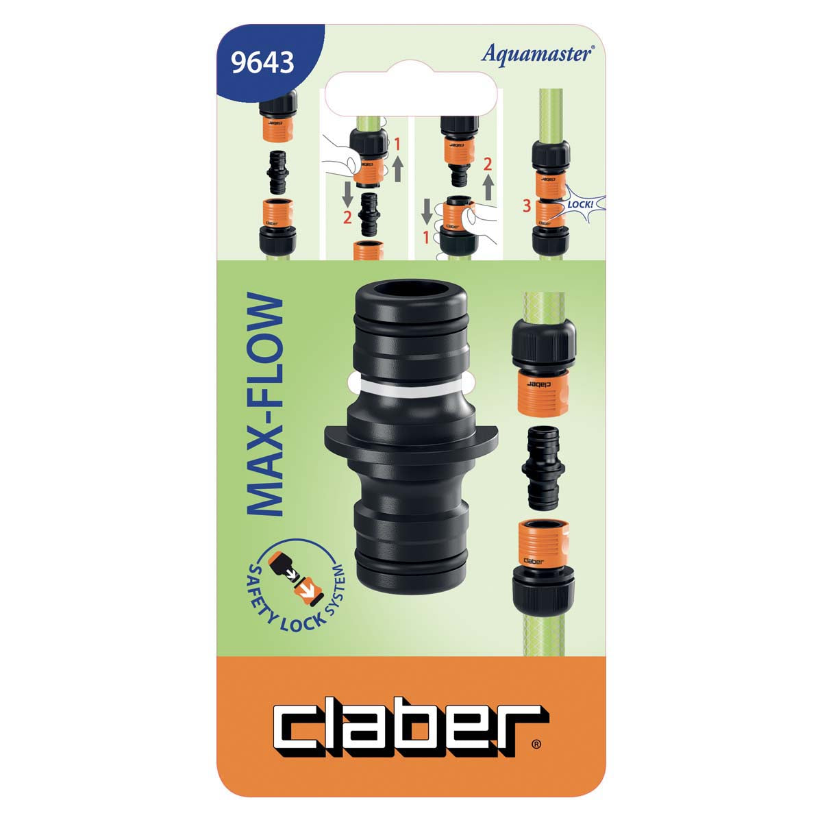 CONGIUNZIONE A 2 VIE MAX FLOW 9643 CLABER