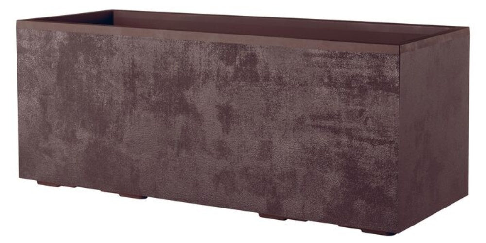 Pot de fleurs rectangulaire Cosmo avec réserve d'eau, 78 x 38 x 38,5 cm, anthracite