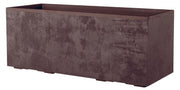 Pot de fleurs rectangulaire Cosmo avec réserve d'eau, 78 x 38 x 38,5 cm, anthracite