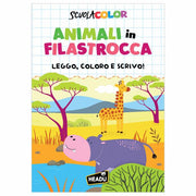 Animali in Filastrocca Leggo Coloro e Scrivo 32 pagine HEADU