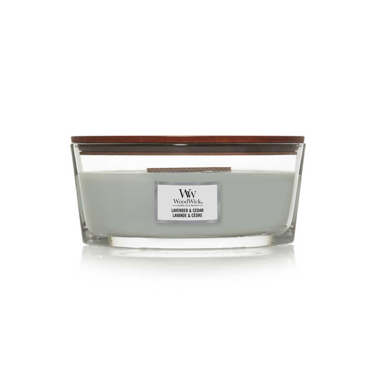 CANDELA ELLISSE JAR ELLIPSE LAVENDER&CEDAR