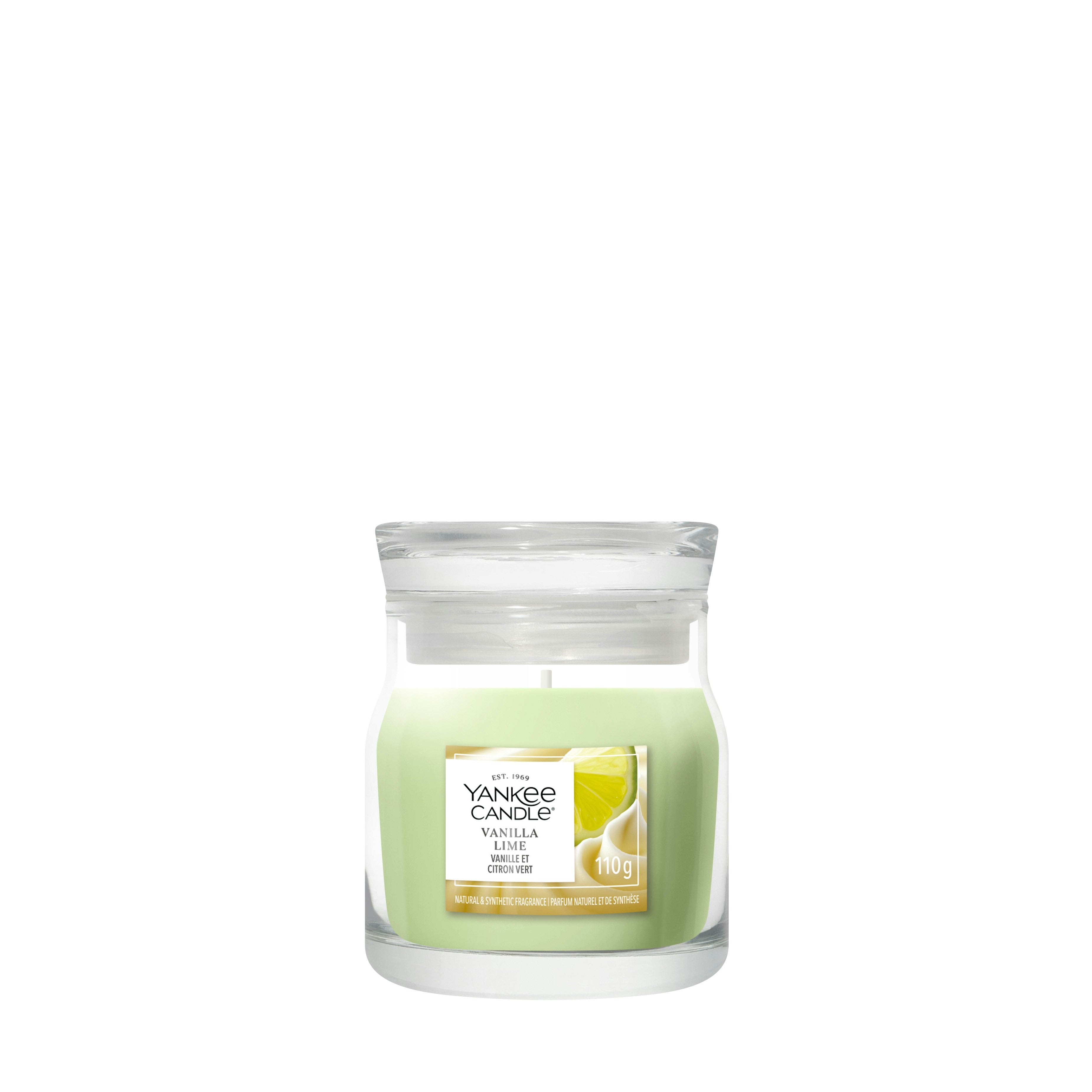 Candela Vanilla Lime 110g Verde Yankee Candle