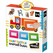 Treno Tattile Animali 2-4 Anni Multicolore HEADU