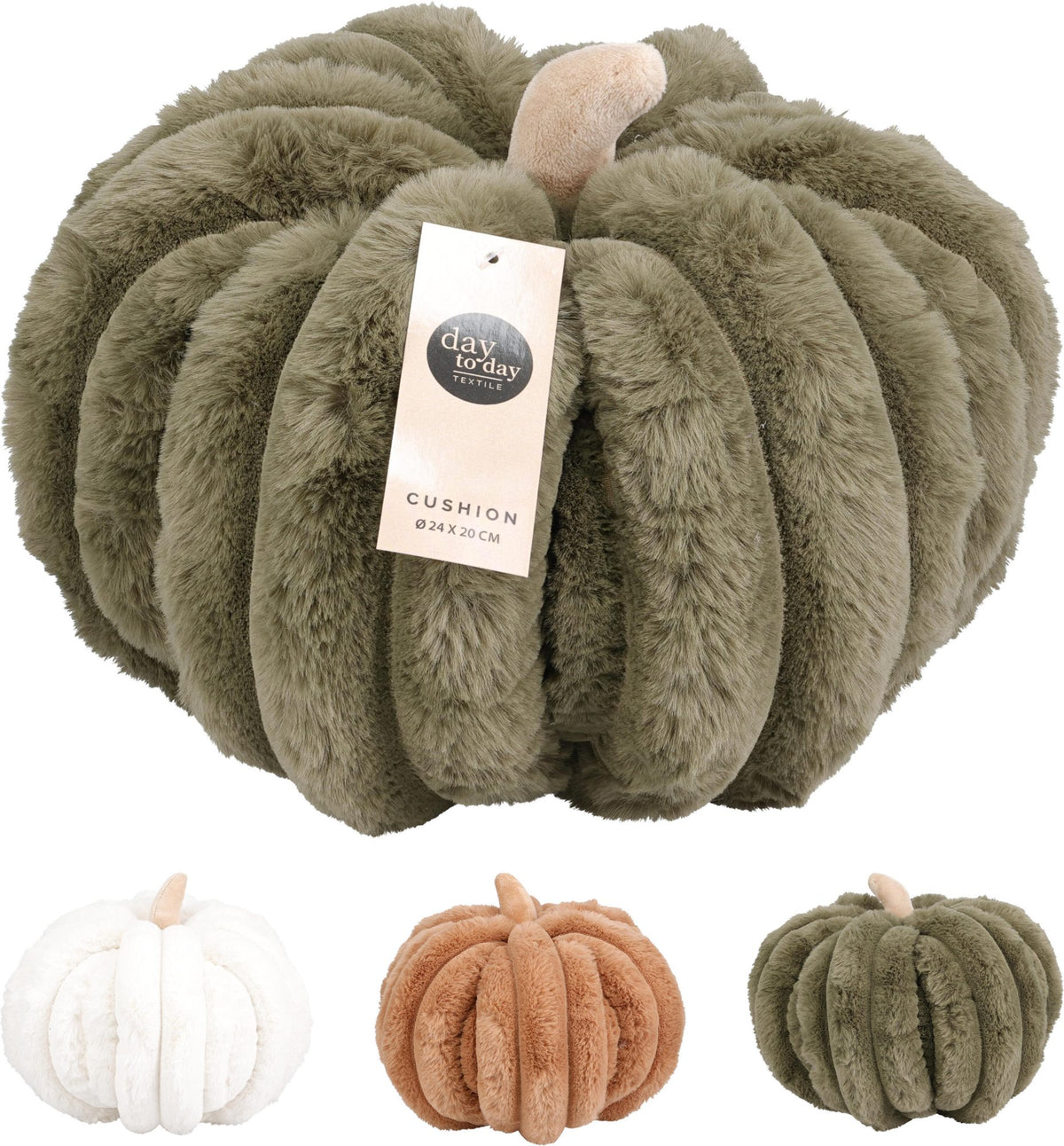 Cuscino a zucca 24 x 20 cm modello assortito PERAGA CHRISTMAS