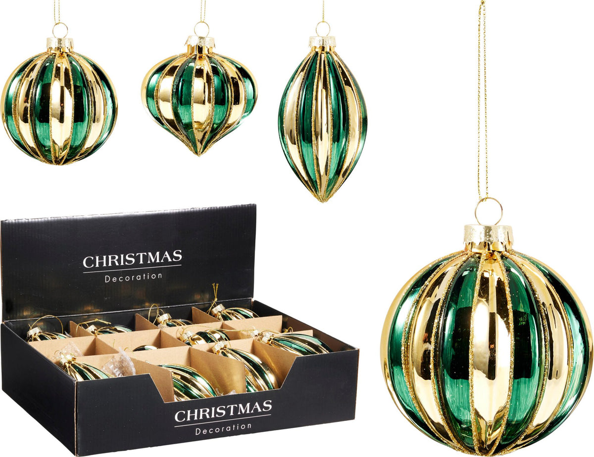 Decorazione natalizia verde modello assortito PERAGA CHRISTMAS