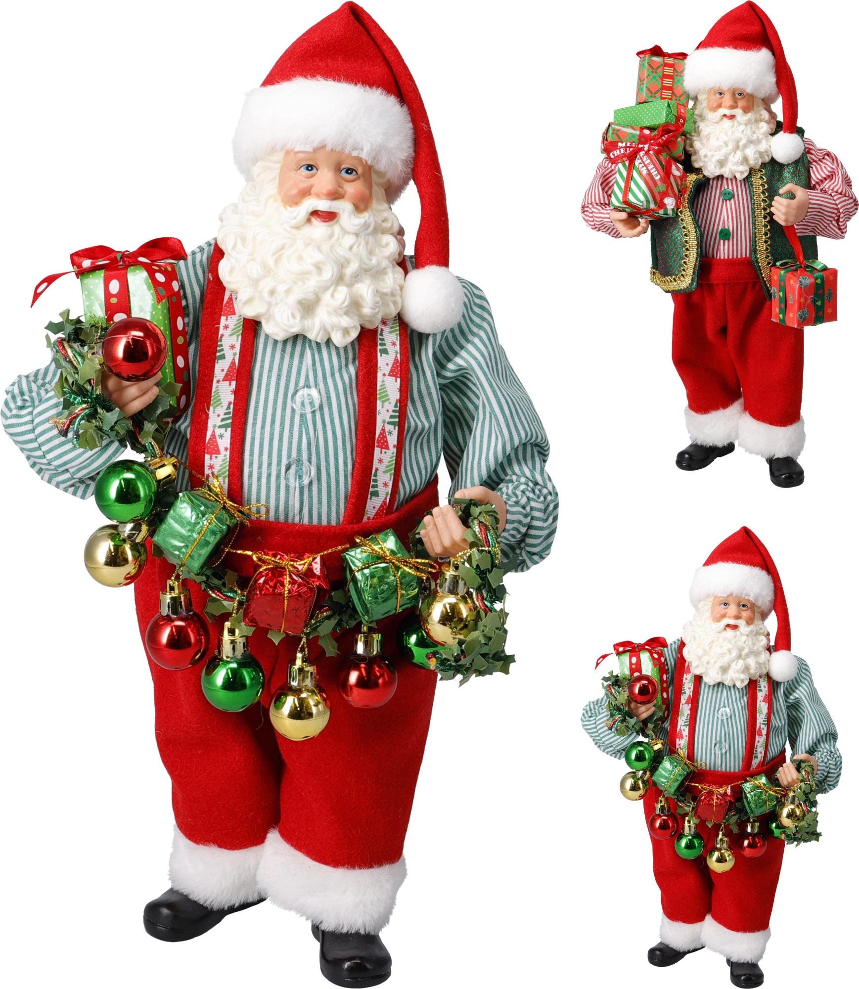 Babbo Natale 38 cm modello assortito PERAGA CHRISTMAS