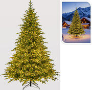 Albero di Natale 270 cm con 10540 LED PERAGA CHRISTMAS