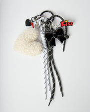 Charm Portachiavi Cuore Bianco Blogo