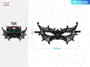 Maschera Halloween in pizzo PartyGo