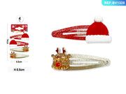 Mollette natalizie renna o cappello modello assortito PartyGo