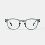 Occhiali da Lettura Modello C Station Seat Verde Cristallo +2.5 IZIPIZI - immagine 1