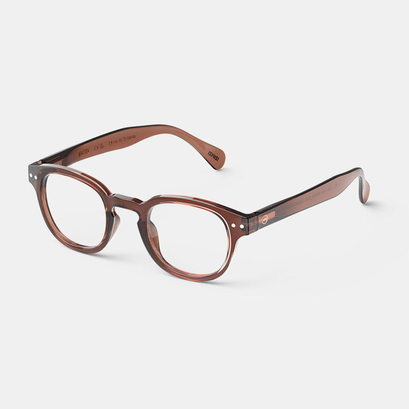 Occhiali da Lettura Forma C Dark Espresso +2.5 IZIPIZI - immagine 3