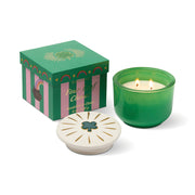 Candela in Vetro Charmed Quadrifoglio Dente di Leone e Trifoglio 226g Paddywax