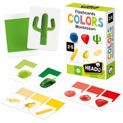 Flashcards Educative Colori e Oggetti 40 pz HEADU