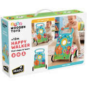Carrellino Primi Passi Happy Walker Multicolore Headu