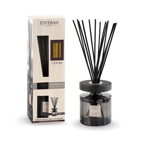Bouquet profumato Ellipse Cedro 200ml ESTEBAN-PARIS - immagine 1