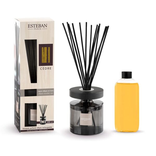 Bouquet profumato Ellipse Cedro 200ml ESTEBAN-PARIS - immagine 5