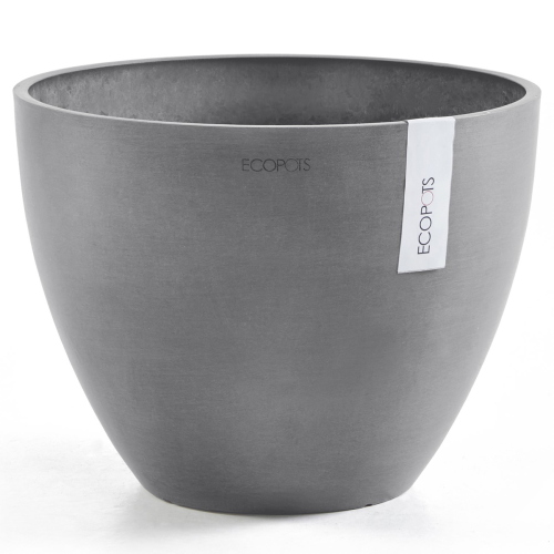 Vaso Rotondo D30 H25,5 Grigio Ecopots