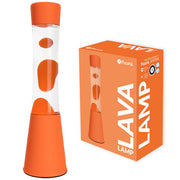 Lampada Lava Retro Arancione FISURA